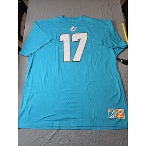 Ryan Tannehill #17 Miami Dolphins Majestic T-Shirt Mens 3XLT NWT NFL